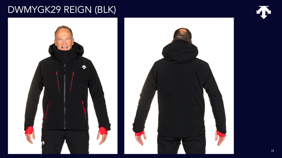 DESCENTE - Reign - Manteau de ski doublé pour homme