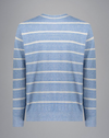 Paul & Shark - Striped round neck sweater made of linen and cotton