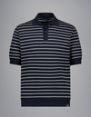 Paul & Shark - Striped short-sleeve cotton Piuma polo shirt