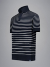 Paul & Shark - Striped short-sleeve cotton Piuma polo shirt