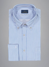 Paul & Shark - Striped Cotton Shirt Silver Collection
