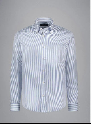 Paul & Shark - Striped Cotton Twill Shirt
