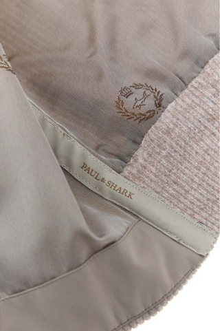 Paul & Shark - Hybrid wool cardigan with corduroy front