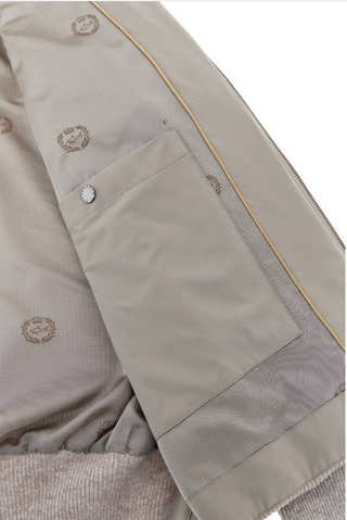 Paul & Shark - Hybrid wool cardigan with corduroy front
