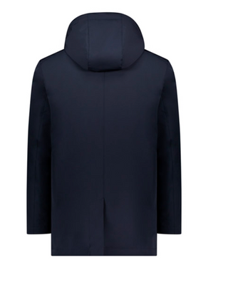 Paul & Shark - Typhoon Re-4X4 STRETCH Car Coat with Suede Details