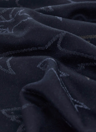 Paul & Shark - Wool scarf with sharks