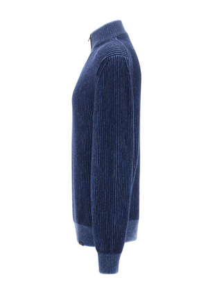 Paul & Shark - Chandail col zip de laine et cachemire