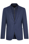 Digel - Earl-ST - Modern Fit - Jersey blazer with detachable insert