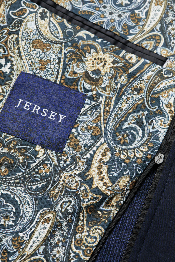 Digel - Earl-ST - Modern Fit - Jersey blazer with detachable insert