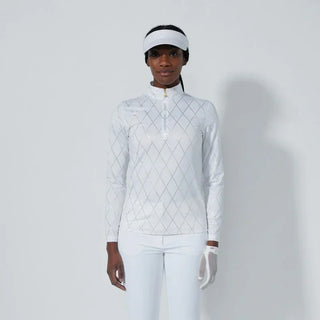 Daily Sports - Tempo Half Neck Argyle Print Long Sleeve Shirt
