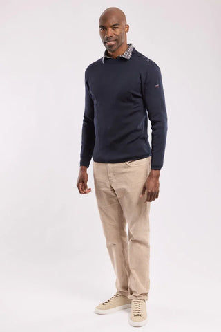 Armor-Lux - Goulenez - Pull uni de laine merinos