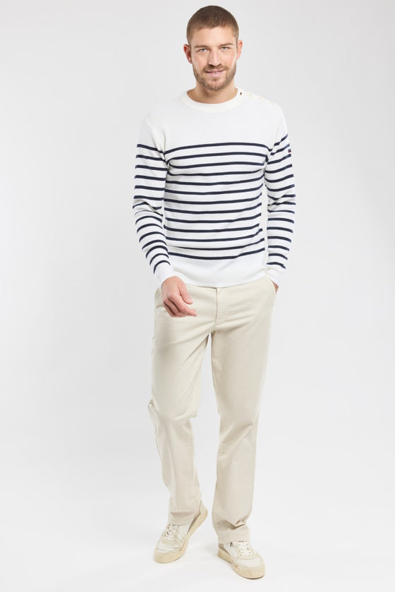 Armor-Lux - Goulenez - Striped merino wool jumper