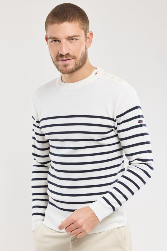 Armor-Lux - Goulenez - Striped merino wool jumper