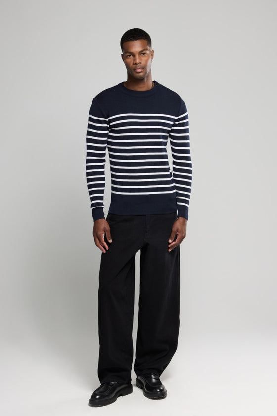 Armor-Lux - Goulenez - Striped merino wool jumper