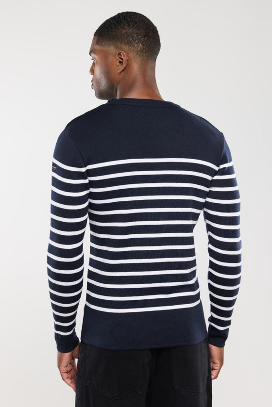 Armor-Lux - Goulenez - Striped merino wool jumper