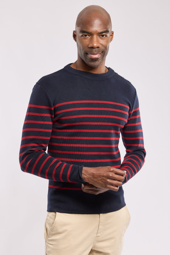 Armor-Lux - Goulenez - Striped merino wool jumper
