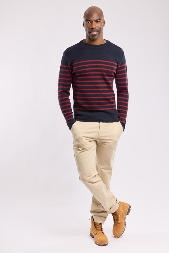 Armor-Lux - Goulenez - Striped merino wool jumper