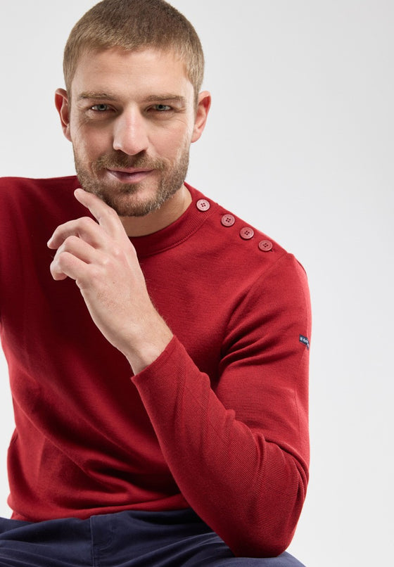 Armor-Lux - Goulenez - Pull uni de laine merinos