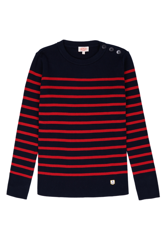 Armor-Lux - Groix - Striped cotton sailor sweater