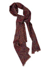 Hemley - Foulard paisley de laine réversible