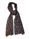 Hemley - Reversible Wool Paisley Scarf