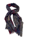 Hemley - Wool and Cashmere Paisley Scarf