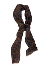 Hemley - Foulard paisley de laine, cachemire et soie