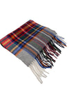 Hemley - Wool Cashmere Check Scarf