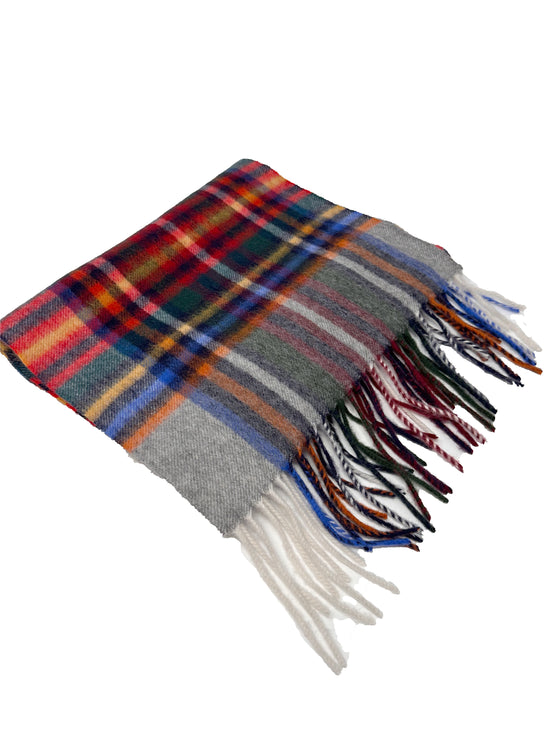 Hemley - Wool Cashmere Check Scarf