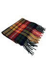 Hemley - Foulard à carreaux tartan de laine