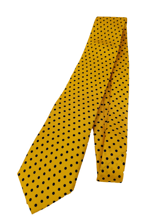 Hemley - Silk polka dot tie