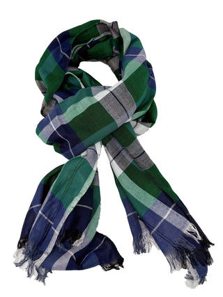 Hemley - Foulard à carreaux de viscose