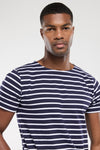 Armor-Lux - Hoëdic - Marinière coton léger manches courtes pour homme