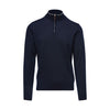 Emanuel Berg - Extra fine merino wool zip collar sweater