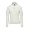 Emanuel Berg - Extra fine merino wool zip collar sweater