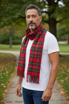 Hemley - Wool Tartan Check Scarf