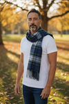 Hemley - Wool Tartan Check Scarf