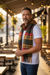 Hemley - Wool Tartan Check Scarf