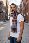 Hemley - Wool Cashmere Check Scarf