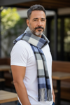 Hemley - Cashmere Check Scarf