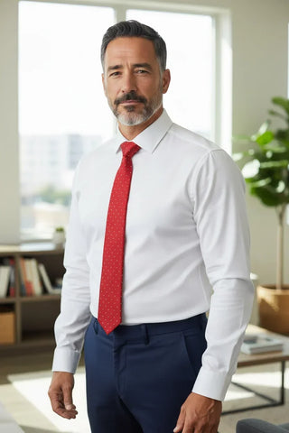 Hemley - Polka Dot Silk Tie