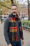 Hemley - Wool Check Scarf