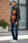 Hemley - Wool Check Scarf