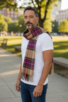 Hemley - Wool and Cashmere Check Scarf