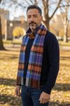 Hemley - Wool and Cashmere Check Scarf