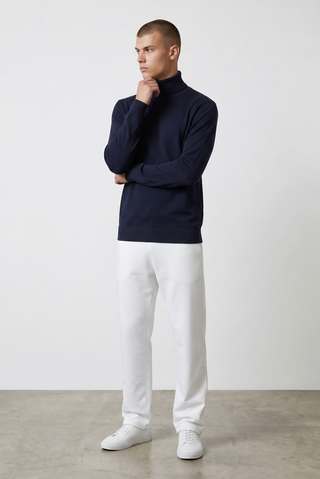 Paul & Shark - Superfine 140 Merino Wool Turtleneck Sweater