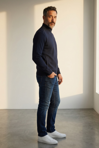 Paul & Shark - Typhoon Platinum Wool Cardigan