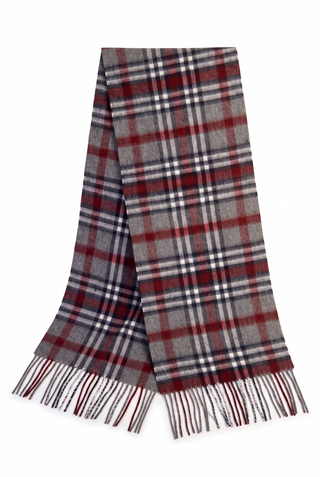 Hemley - Wool and cashmere checked scarf