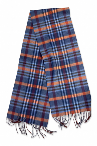 Hemley - Wool and cashmere checked scarf