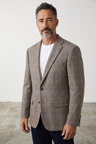 Digel - Erol - Modern Fit - Veston de laine à carreaux